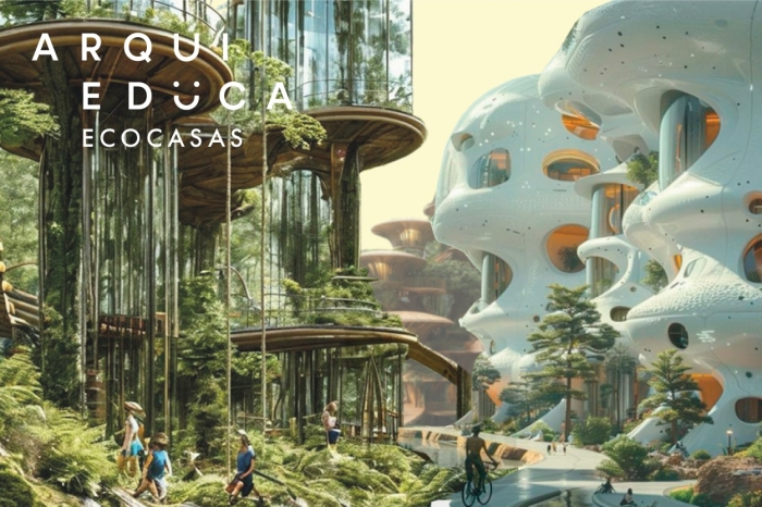 Arquieduca: Presentación de proyectos y maquetas del taller EcoCASA